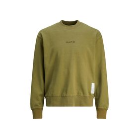 Jack & Jones Core Jcoprjct Sweat Crew Neck AW23 Yağ Yeşili Erkek Sweatshirt