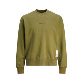 Jack & Jones Core Jcoprjct Sweat Crew Neck AW23 Yağ Yeşili Erkek Sweatshirt