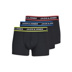 Jack & Jones Erkek Siyah 3'lü Boxer