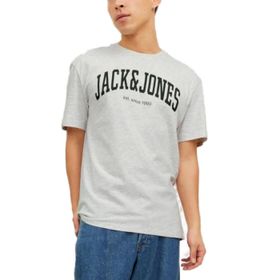 Jack & Jones Essentials Jjejosh Tee Ss Crew Neck Noos Beyaz Melanj Erkek T-shirt