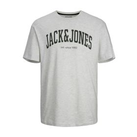 Jack & Jones Essentials Jjejosh Tee Ss Crew Neck Noos Beyaz Melanj Erkek T-shirt