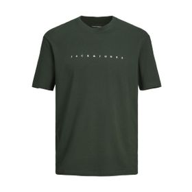 Jack & Jones Essentials Jjestar JJ TEE SS Noos Koyu Yeşil Erkek T-shirt
