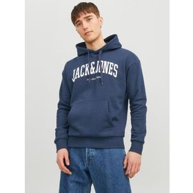 Jack & Jones Hood Josh Lacivert Kapüşonlu Erkek Sweatshirt