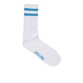 Jack & Jones Jacaustin Tennis Beyaz Erkek Çorap