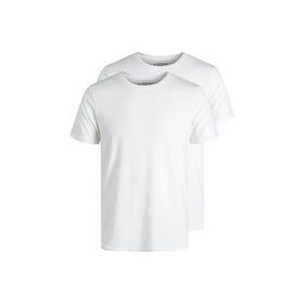 Jack & Jones Jacbamboo Tee 2 Pack Beyaz Erkek T-shirt