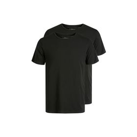 Jack & Jones Jacbamboo Tee 2 Pack Siyah Erkek T-shirt