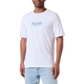Jack & Jones Jacoliver Ss Tee Beyaz Erkek T-shirt