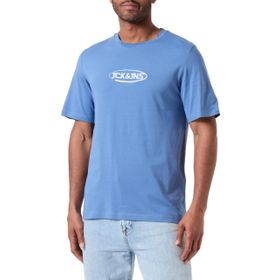 Jack & Jones Jacoliver Ss Tee Mavi Coronet Blue Erkek T-shirt