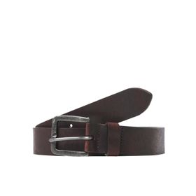 Jack & Jones Jacvictor Leather Belt Noos Siyah Erkek Kemer