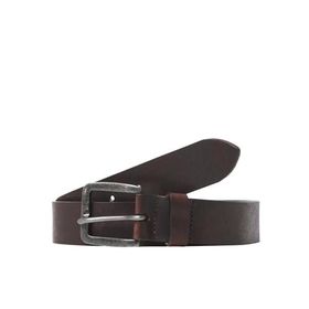 Jack & Jones Jacvictor Leather Belt Noos Siyah Erkek Kemer
