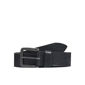 Jack & Jones Jacvictor Leather Belt Noos Siyah Erkek Kemer