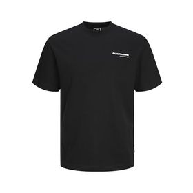 Jack & Jones Jcoaero Print Tee SS Crew Neck Noos Siyah Erkek T-shirt