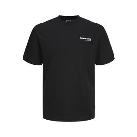 Jack & Jones Jcoaero Print Tee SS Crew Neck Noos Siyah Erkek T-shirt