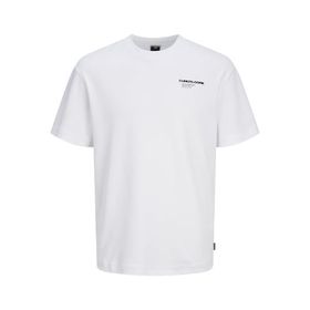 Jack & Jones Jcoaero Tee Ss Beyaz Bisiklet Yaka Erkek T-shirt