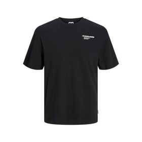 Jack & Jones Jcoaero Tee Ss Siyah Bisiklet Yaka Erkek T-shirt