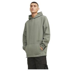 Jack & Jones Jcoaltitude Sweat Hood SN Gri Erkek Sweatshirt