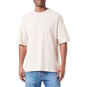 Jack & Jones Jcoarch Tee SS Crew Neck LN Moonbeam Erkek T-shirt