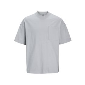 Jack & Jones Jcoclean Pocket Tee Ss Crew Neck Gri Erkek T-shirt