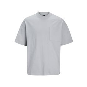 Jack & Jones Jcoclean Pocket Tee Ss Crew Neck Gri Erkek T-shirt