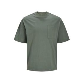 Jack & Jones Jcoclean Pocket Tee Ss Crew Neck Gri Erkek T-shirt