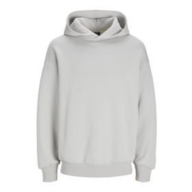 Jack & Jones Jcoclean Sweat Hood LN Gri Erkek Sweatshirt