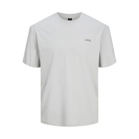 Jack & Jones Jcocloud Tee Ss Crew Neck Gri Erkek T-shirt