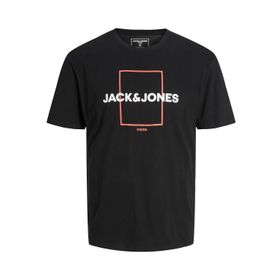 Jack & Jones Jcoexplored TEE SS Crew Neck MC Siyah Erkek T-shirt