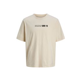 Jack & Jones Jcoflash Tee SS Crew Neck Styd Siyah Erkek T-shirt