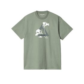 Jack & Jones Jcofloral Üçgen SS Bisiklet Yaka FST Çöl Sage Erkek T-shirt