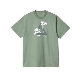 Jack & Jones Jcofloral Üçgen SS Bisiklet Yaka FST Çöl Sage Erkek T-shirt