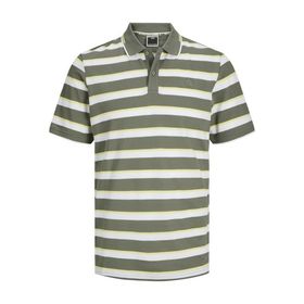 Jack & Jones Jcohass AOP Beyaz Polo Erkek T-shirt