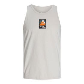 Jack & Jones Jcojj Colorfull Tanktop Kırık Beyaz Erkek T-shirt
