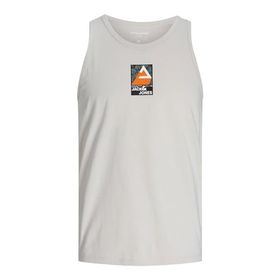Jack & Jones Jcojj Colorfull Tanktop Kırık Beyaz Erkek T-shirt