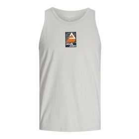 Jack & Jones Jcojj Colorfull Tanktop Kırık Beyaz Erkek T-shirt
