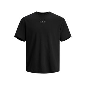 Jack & Jones Jcolab Tee Ss Crew Neck Aw23 Siyah Erkek T-shirt