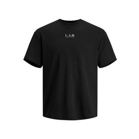 Jack & Jones Jcolab Tee Ss Crew Neck Aw23 Siyah Erkek T-shirt