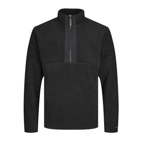 Jack & Jones Jcolunar Fleece Sweat High Neck SN Siyah Erkek Sweatshirt