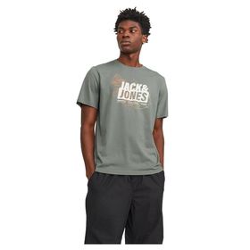 Jack & Jones Jcomap Logo Tee SS Crew Neck SN Yeşil Agave Green Erkek T-shirt
