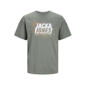 Jack & Jones Jcomap Logo Tee SS Crew Neck SN Yeşil Agave Green Erkek T-shirt