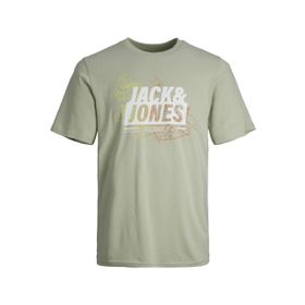 Jack & Jones Jcomap Summer Logo Tee Ss Crew Neck SN Çöl Sage Erkek T-shirt