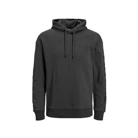 Jack & Jones Jcomono Hood Black Erkek Sweatshirt