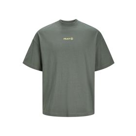Jack & Jones Jcoprjct Tee Ss Crew Neck SS24 Gri Erkek T-shirt