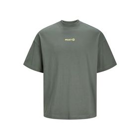 Jack & Jones Jcoprjct Tee Ss Crew Neck SS24 Gri Erkek T-shirt