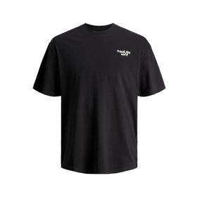 Jack & Jones Jcosplash Tee Ss Crew Neck Gc Siyah Erkek T-shirt
