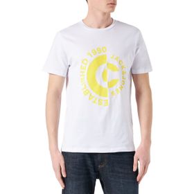 Jack & Jones Jcospring Tee Ss Crew Neck Beyaz Erkek T-shirt