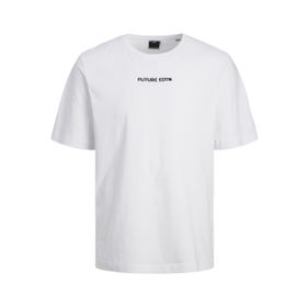 Jack & Jones Jcostagger Tee Ss Crew Neck Beyaz Erkek T-shirt