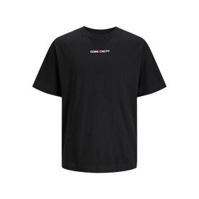 Jack & Jones Jcostagger Tee Ss Crew Neck Siyah Erkek T-shirt