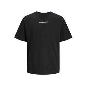 Jack & Jones Jcostagger Tee Ss Crew Neck Siyah Erkek T-shirt