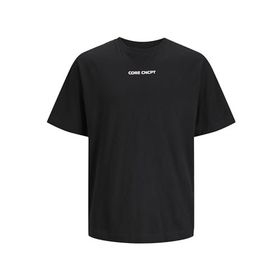 Jack & Jones Jcostagger Tee Ss Crew Neck Siyah Erkek T-shirt