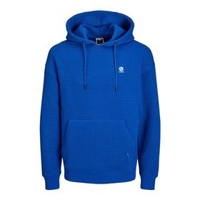 Jack & Jones Jcostructured Sweat Hood SMU Koyu Mavi Erkek Sweatshirt